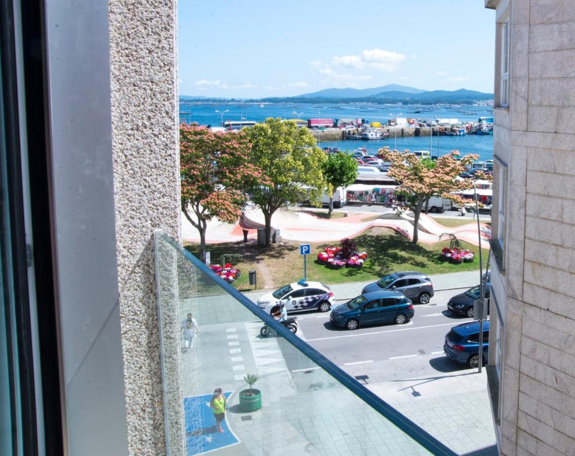 Ferienwohnung P1 O Grove Centro Puerto Exterior foto